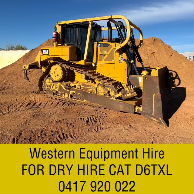 CAT D6TXL Dozer – Dry Hire Perth
